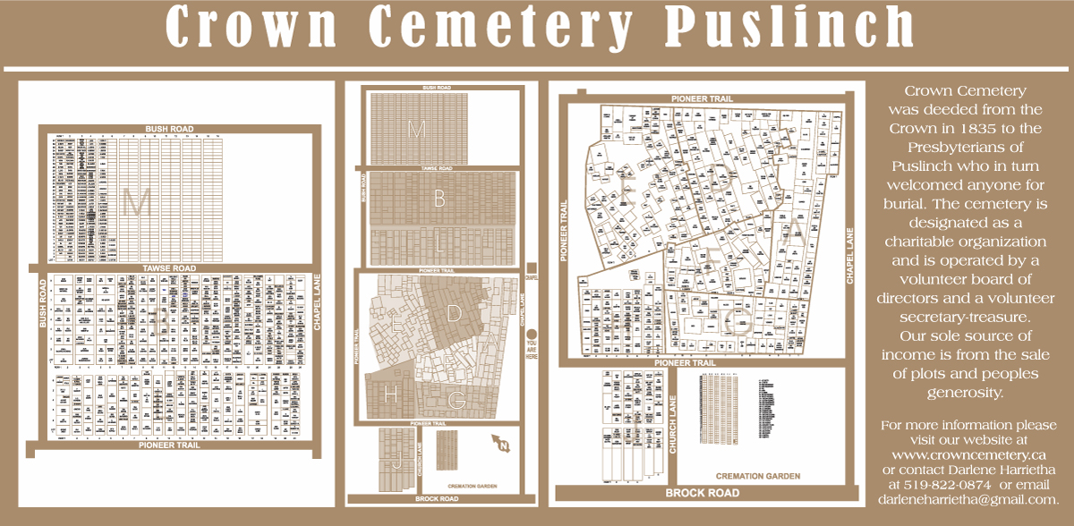 Crown Cemetery Map
